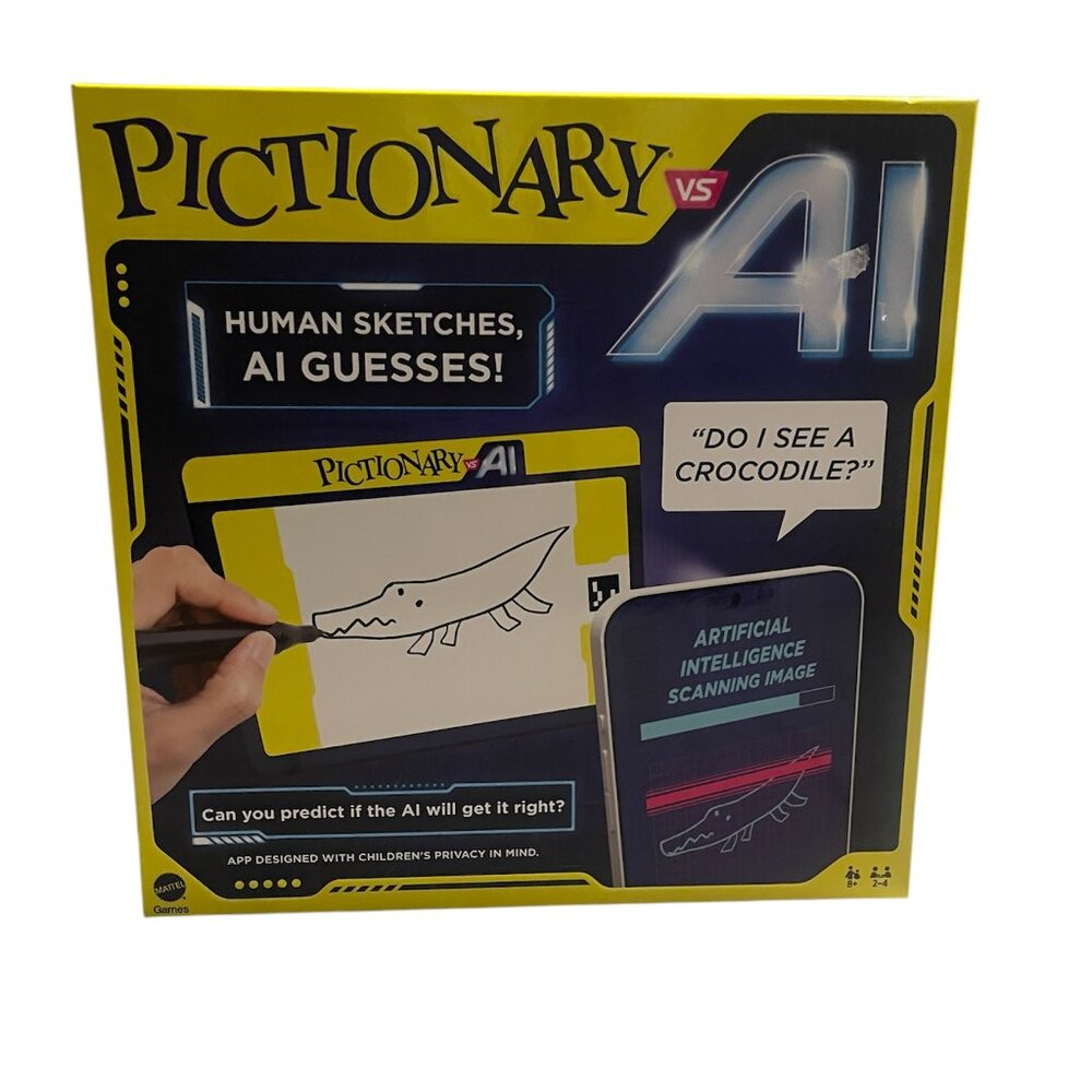 Pictionary vs AI, 2-4 Players